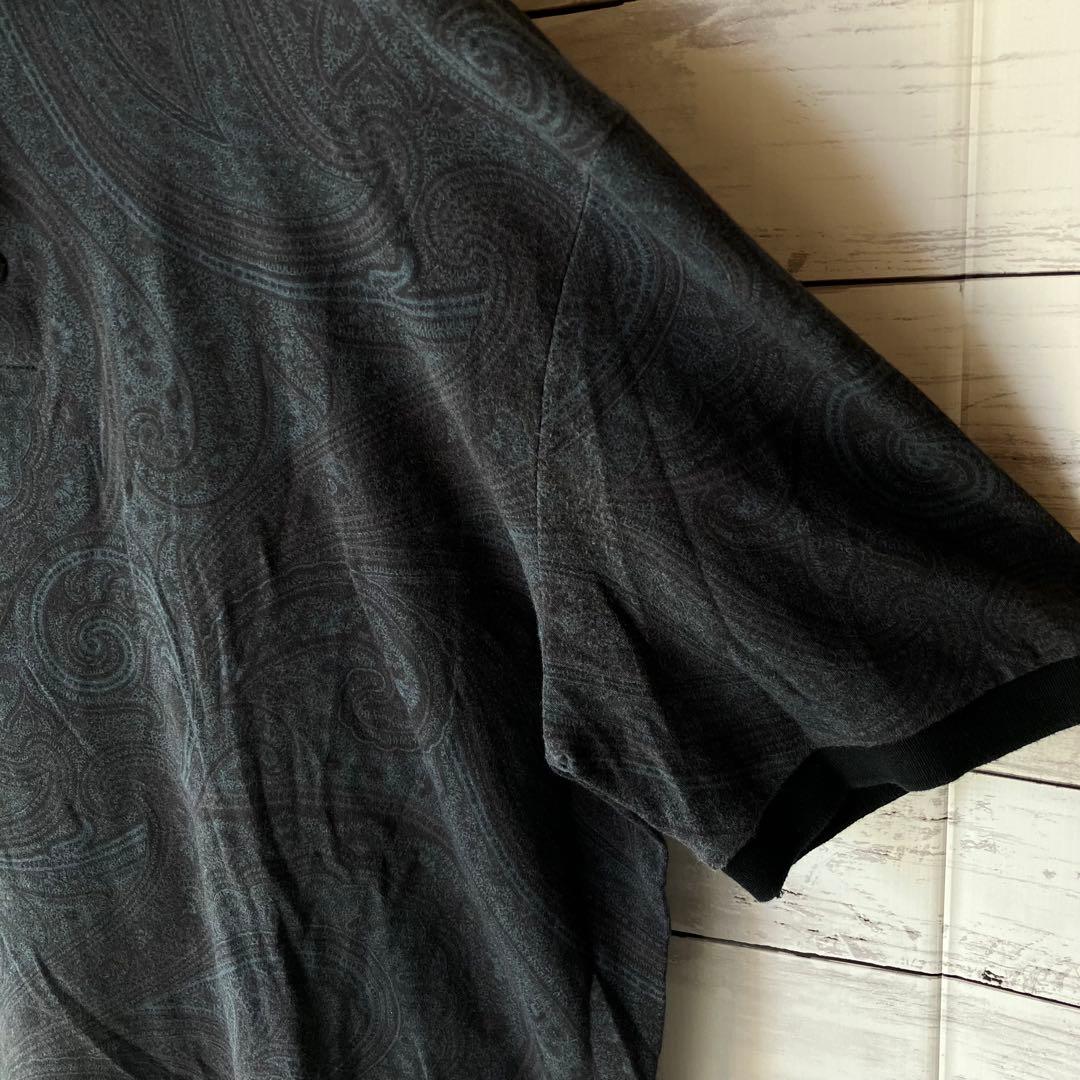 エトロ ポロシャツ　ペイズリー