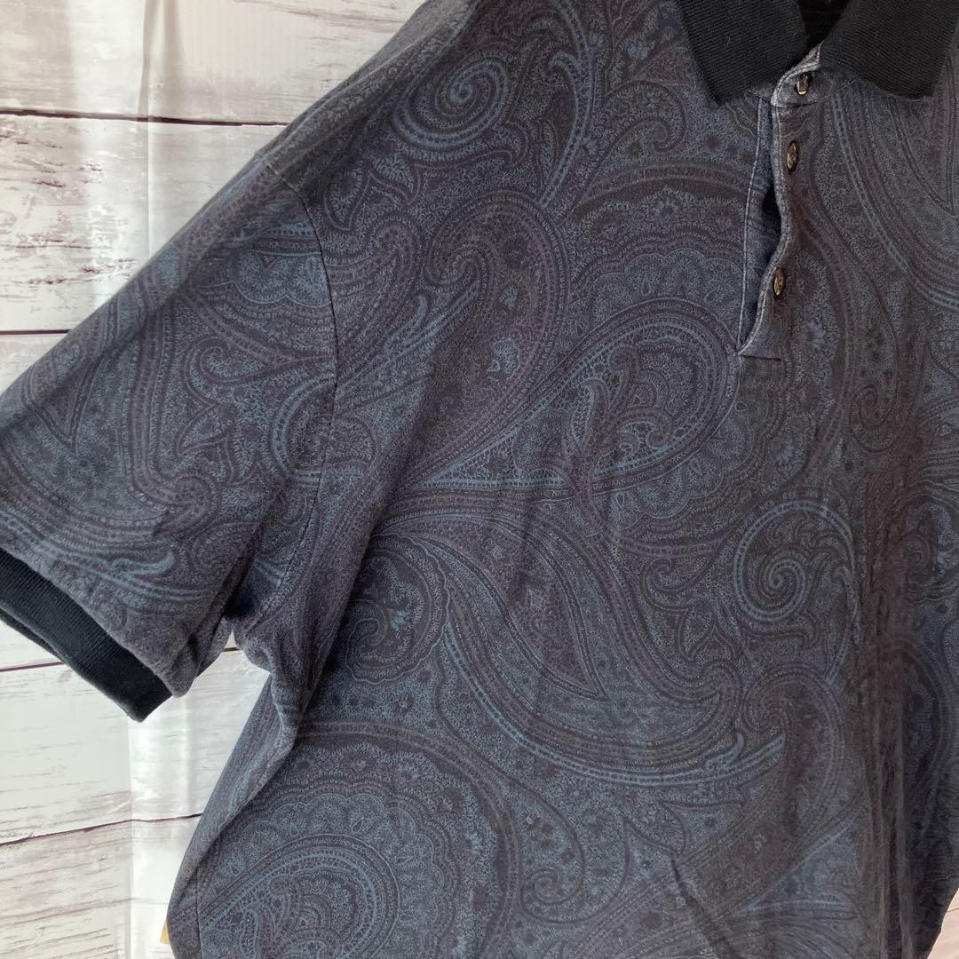 エトロ ポロシャツ　ペイズリー