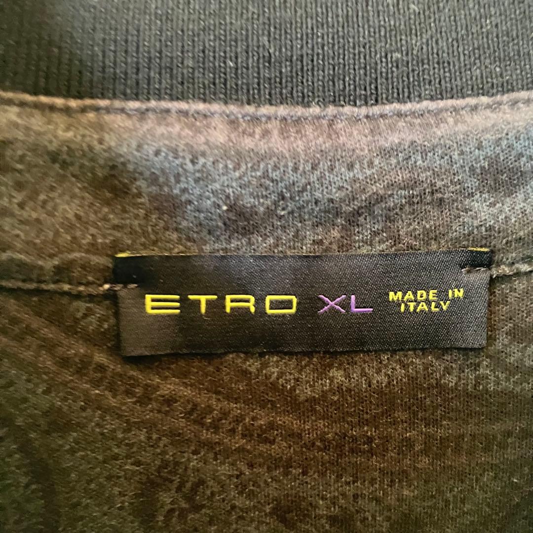 エトロ ポロシャツ　ペイズリー