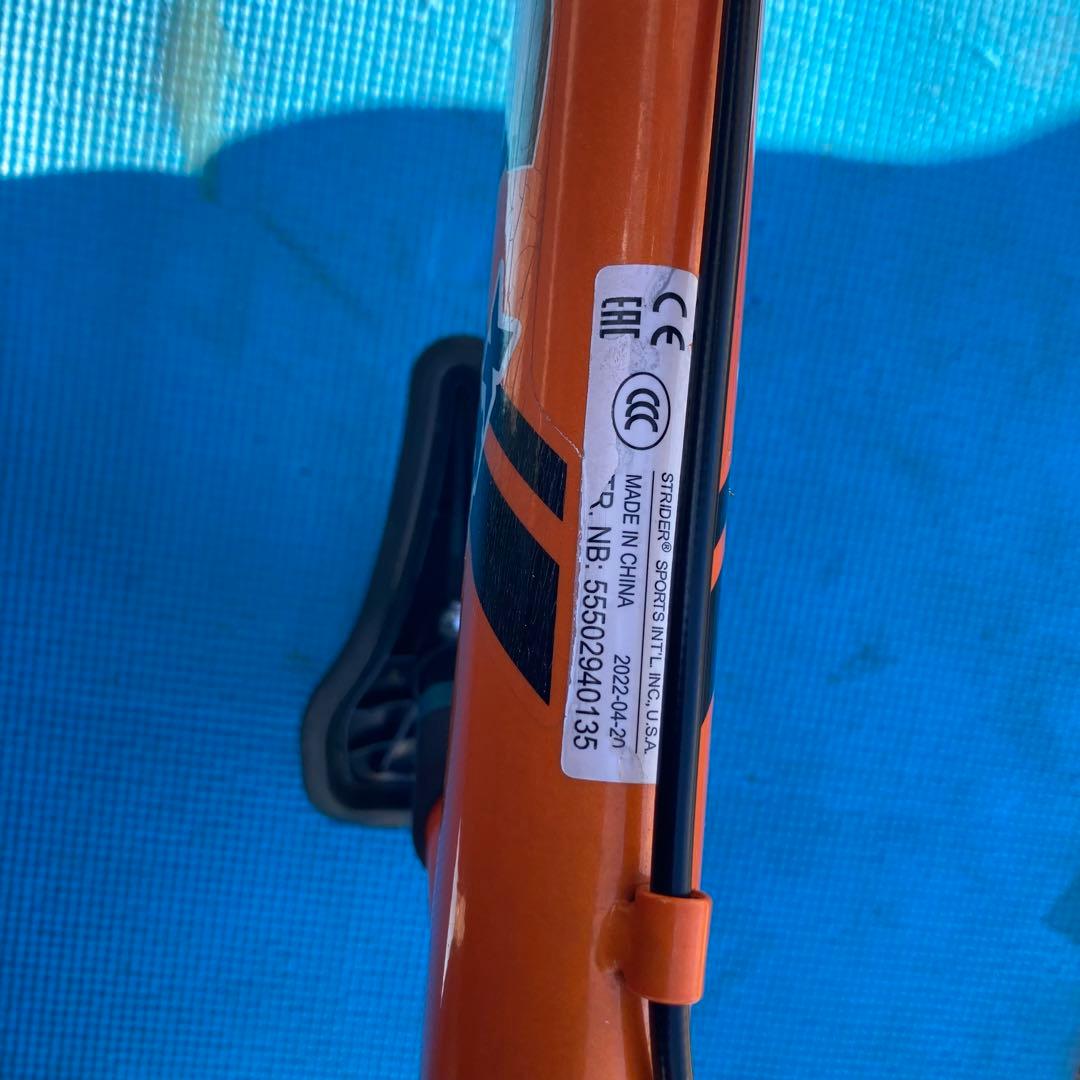 ストライダー14x オレンジ　スポーツ