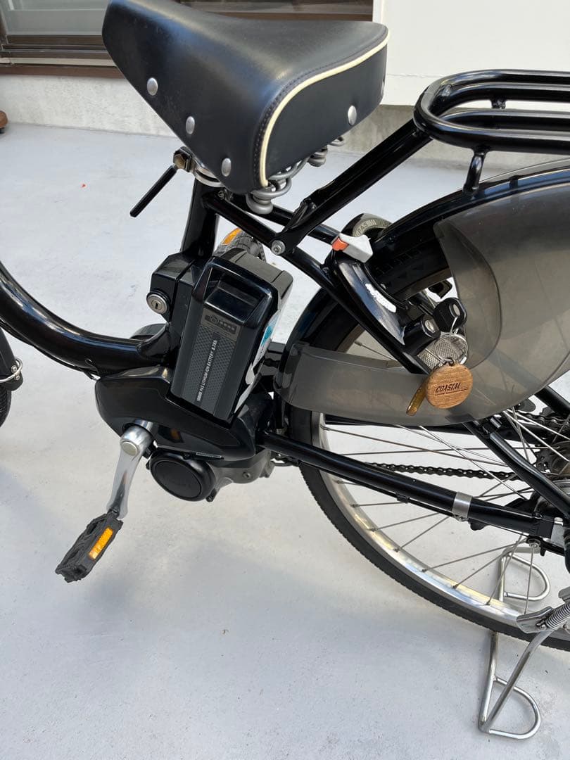 YAMAHA電動アシスト自転車 (26インチ) ブラック 前カゴ付き