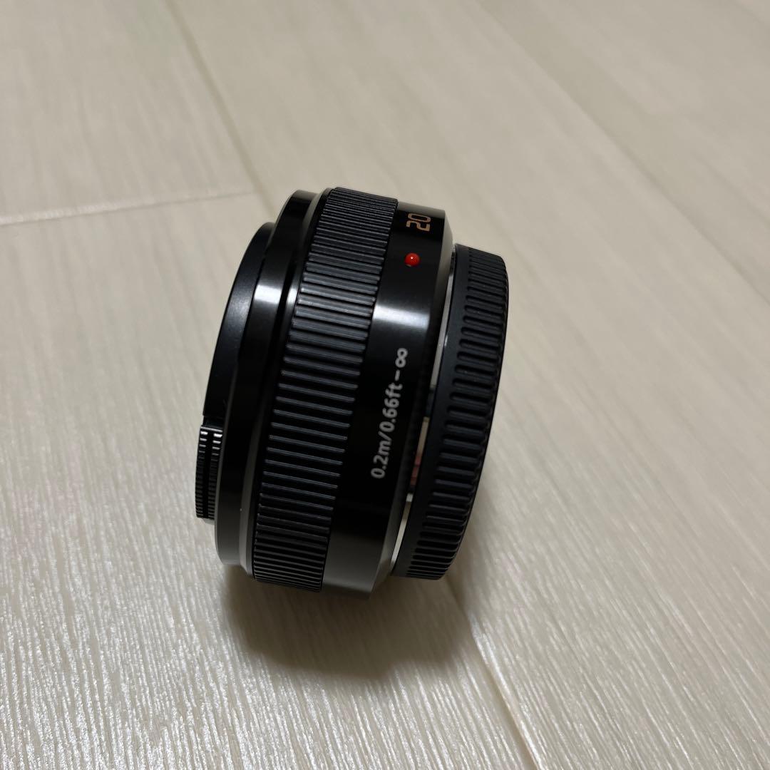 Panasonic LUMIX G 20mm F1.7 ASPH. 箱あり 美品