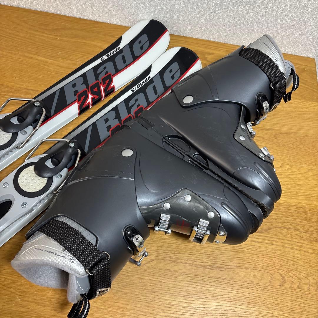 メンズ　ショートスキーセット　GENFACTORY 27-27.5cm ブーツ付