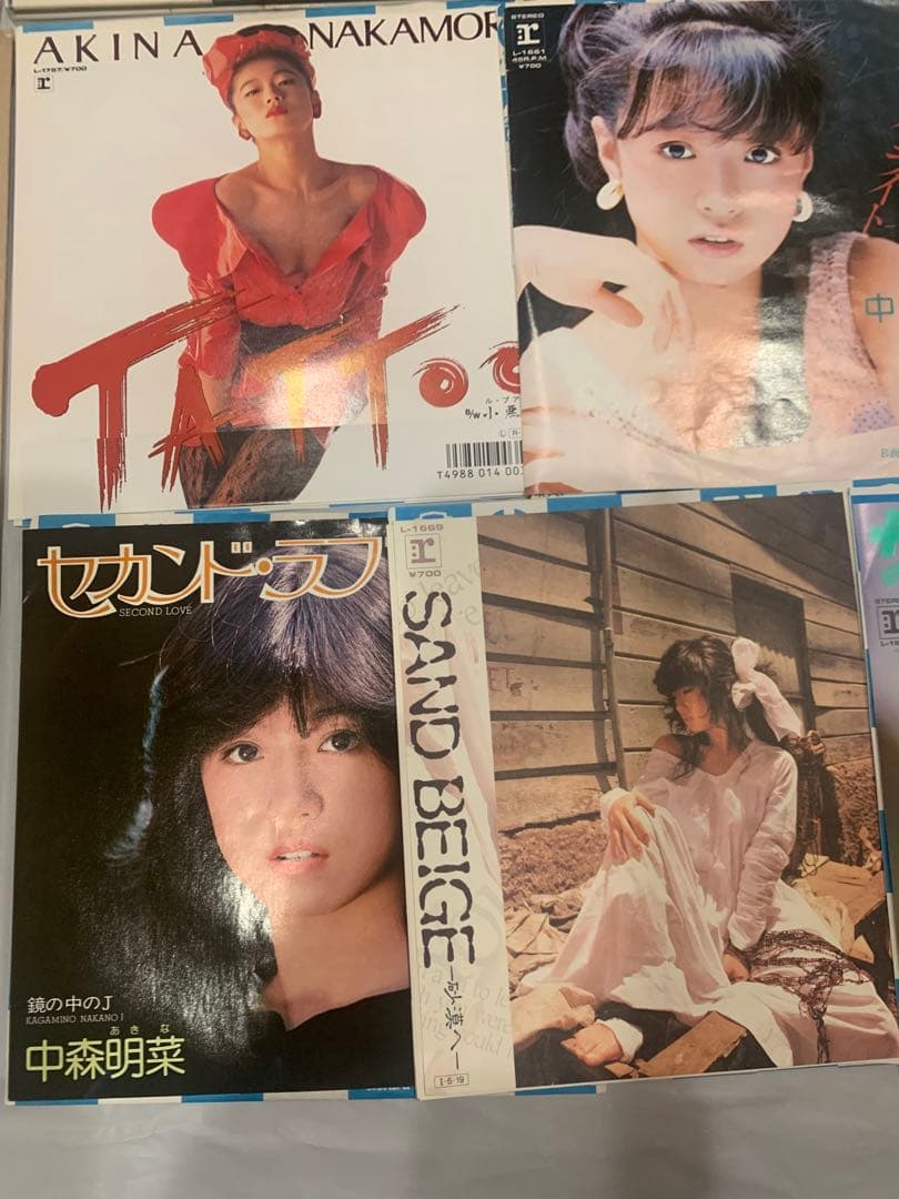 中森明菜 レコード LP+EP 16枚セット 初期アルバム多数 帯付きあり