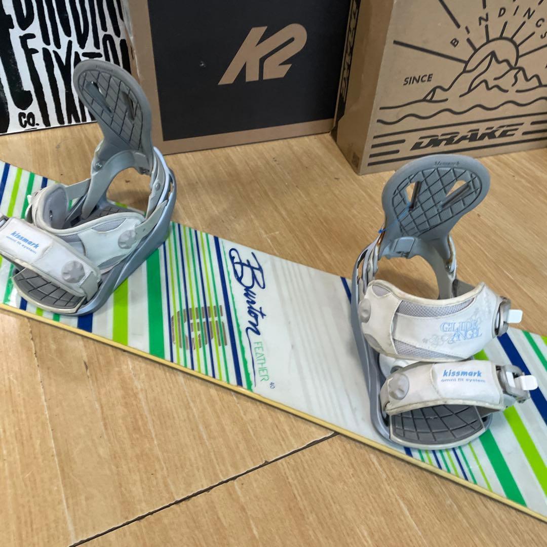 BURTON　バートン　バインディング付　スノーボードセット　FETHER