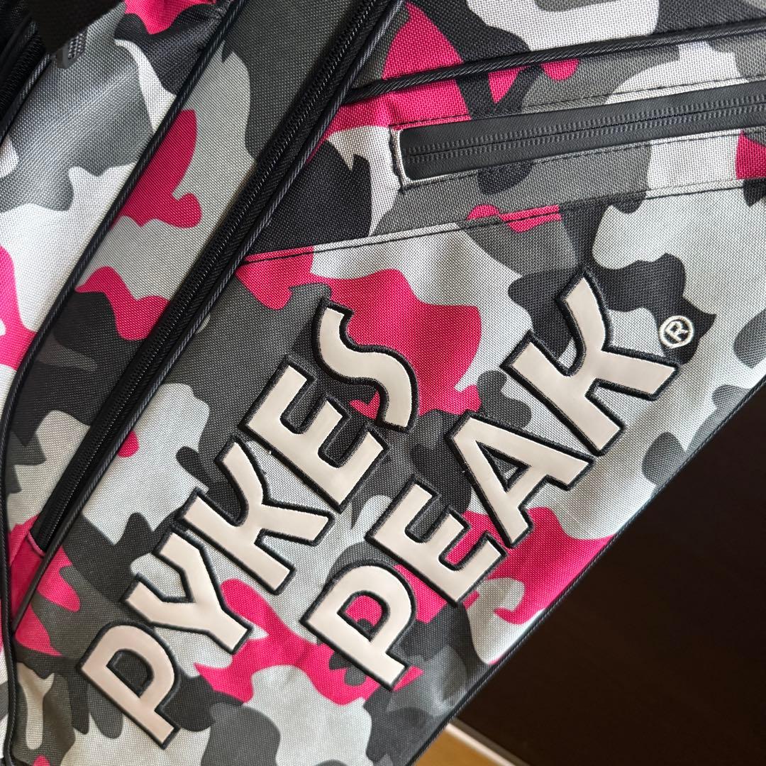 PYKES PEAK スタンド式 キャディバッグ ゴルフバッグ カモフラージュ