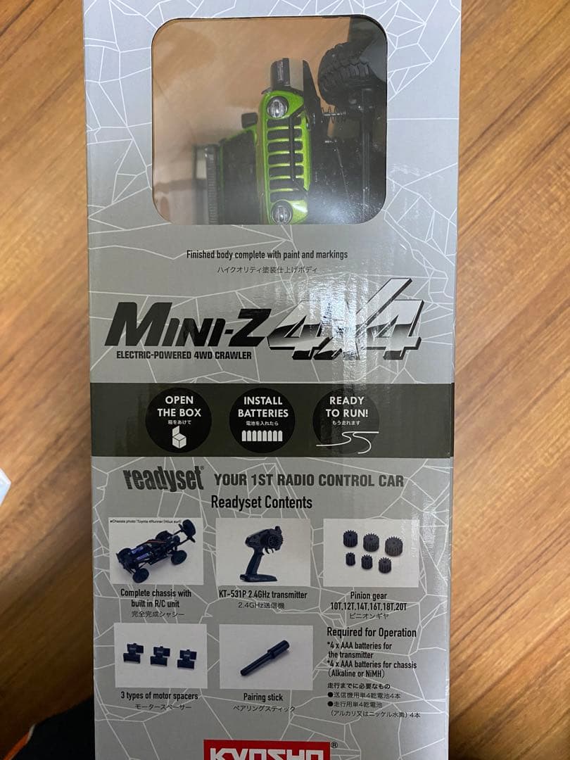 KYOSHO MINI-Z 4X4 ラングラー　ルビコン　ミニッツ