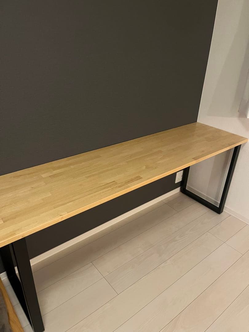 カナデモノ ✨デスク / ワークテーブル 180×47 ナチュラル