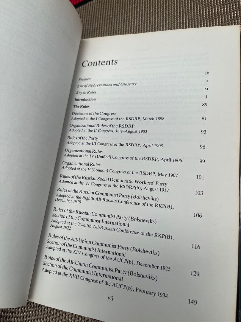 洋書 COMMUNIST PARTY OF THE SOVIET UNION