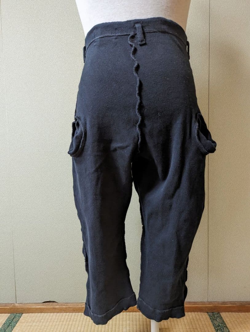 クリストファーネメス christophernemth 立体裁断リブニットパンツ