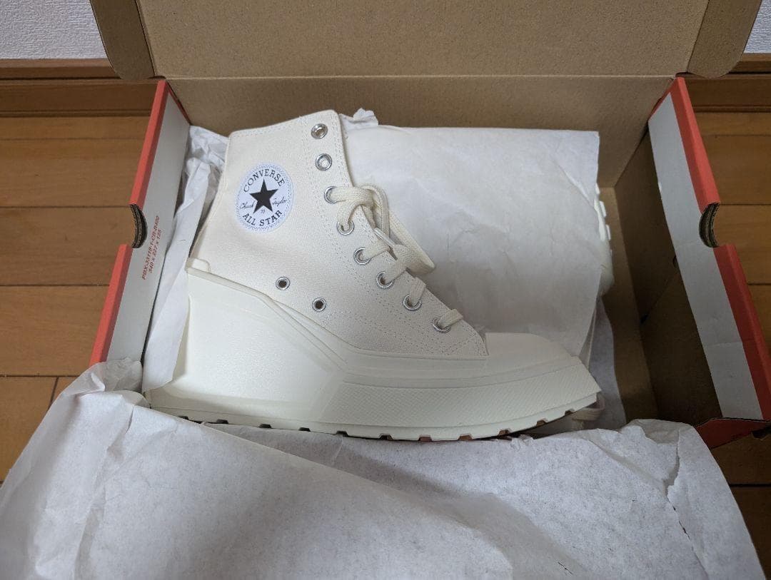 コンバース チャック 70 De Luxe Wedge ハイカット　24cm