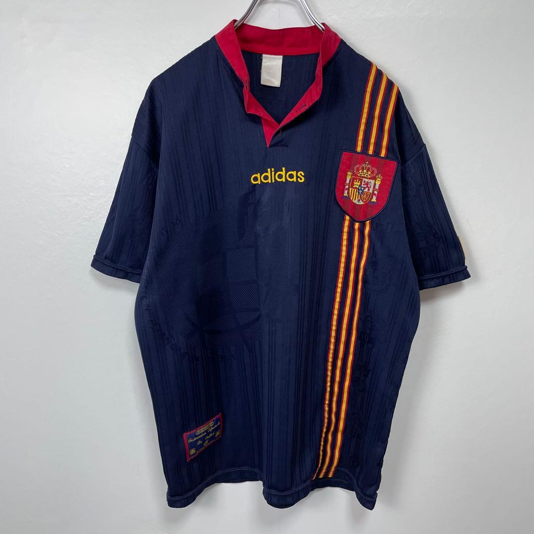 96年　当時物　アディダス　スペイン代表　アウェイ　ユニフォーム