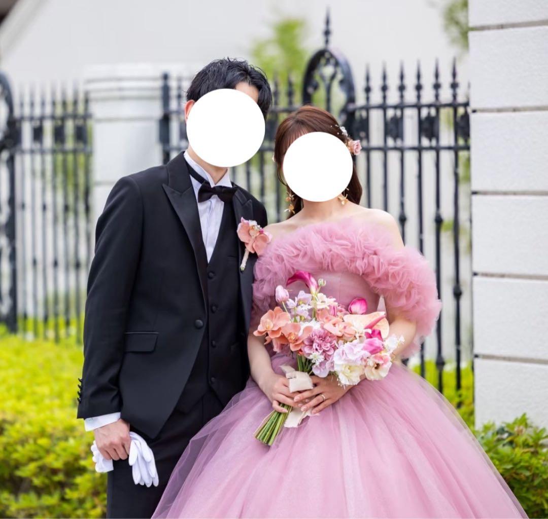 【1回着用】ハツコエンドウkiki stella風※パニエ・ベルト付