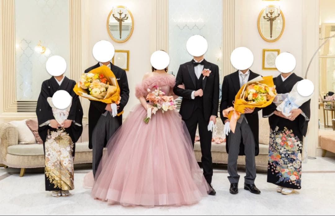 【1回着用】ハツコエンドウkiki stella風※パニエ・ベルト付