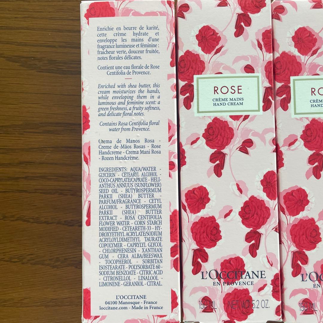 L'OCCITANE ROSE ハンドクリーム ロクシタン　ローズ