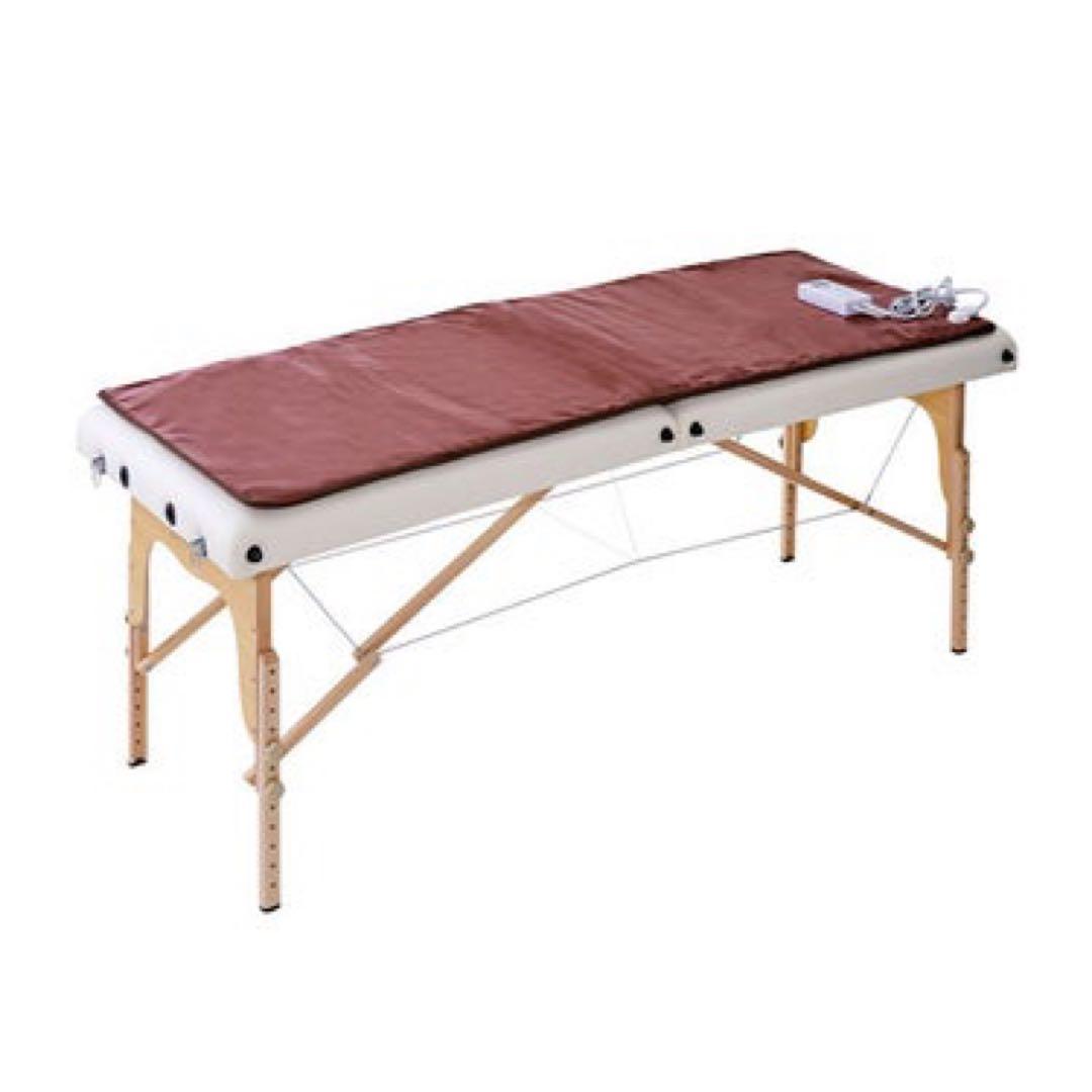 セブンビューティー 無孔 エステ ヒートマット タイマー機能付き ブラウン