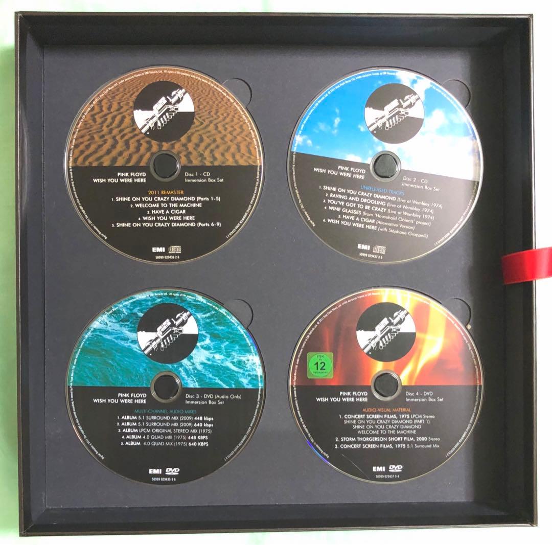 【EU盤/輸入国内CD/DVD/BR】ビンク・フロイド　炎 コレクター・ボックス