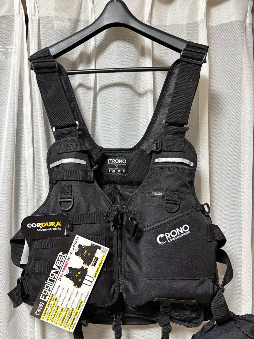 CRONO フィッシングベスト（エギング専用設計） 新品未使用品