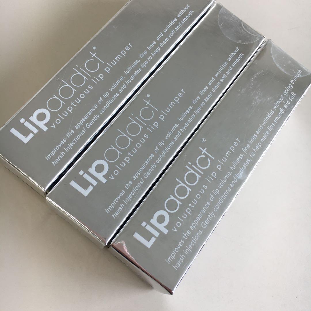 【新品未開封】Lipaddictボリューミーリッププランパーグロス　3本セット