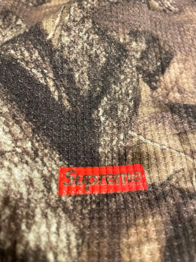 トップス Supreme x Hanes Bones Thermal Crew\"Camo\"