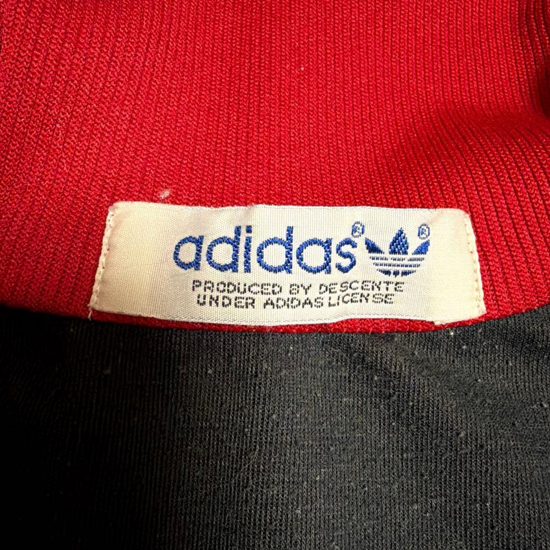 adidas 80s トラックジャケット トレフォイル ジャージ デサント製