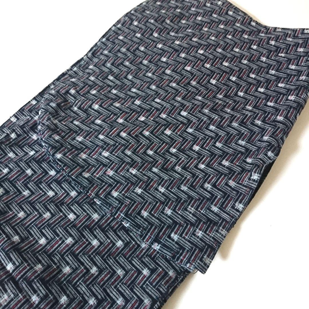 1573★書生絣 綿の着物 おまとめ リメイク素材