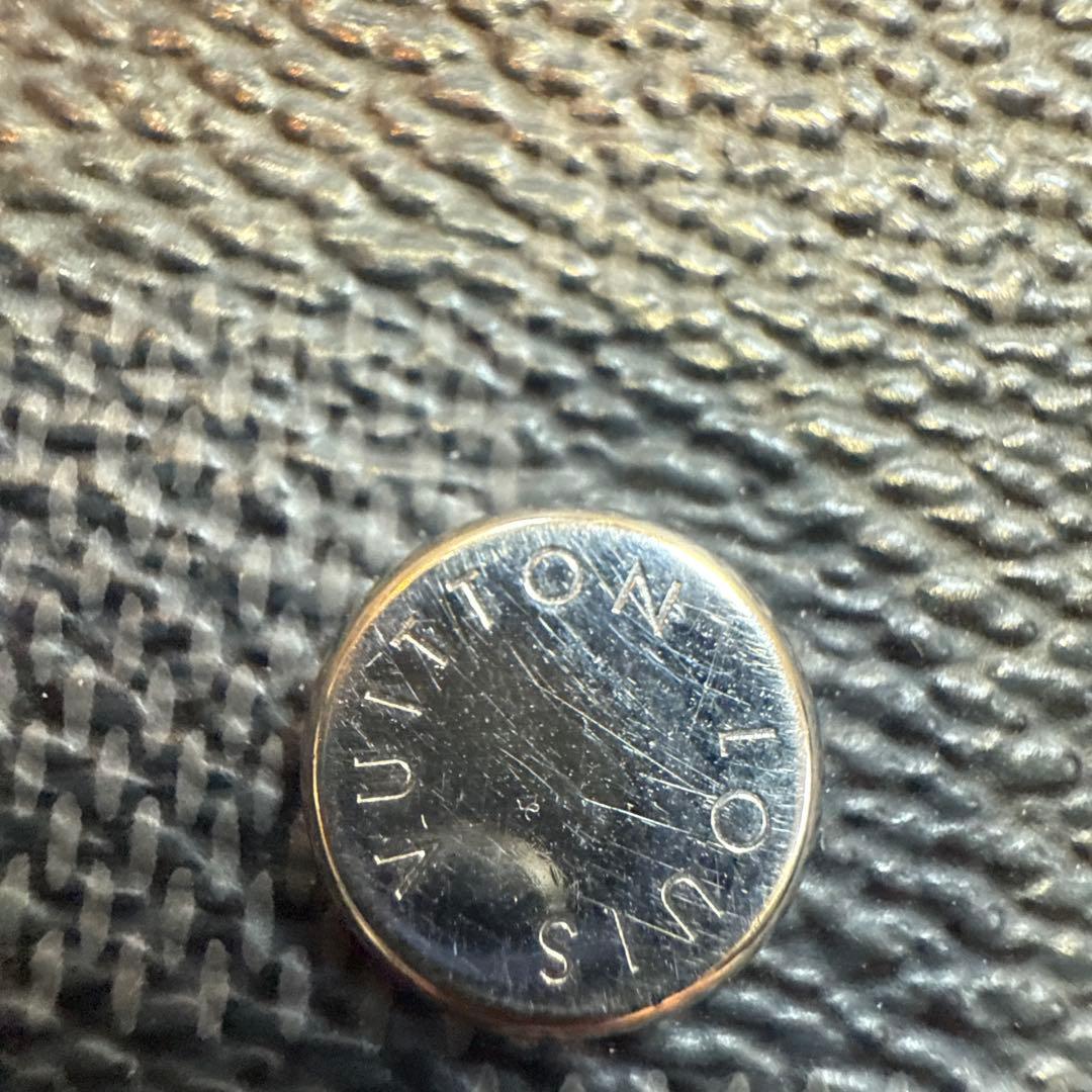 じ*う様 正規品　LOUIS VUITTON ダミエ ウォレットチェーン ブラッ