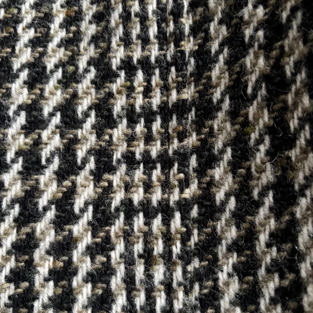 スキャパ　モスグリーン千鳥柄 コートとヒートテック2枚