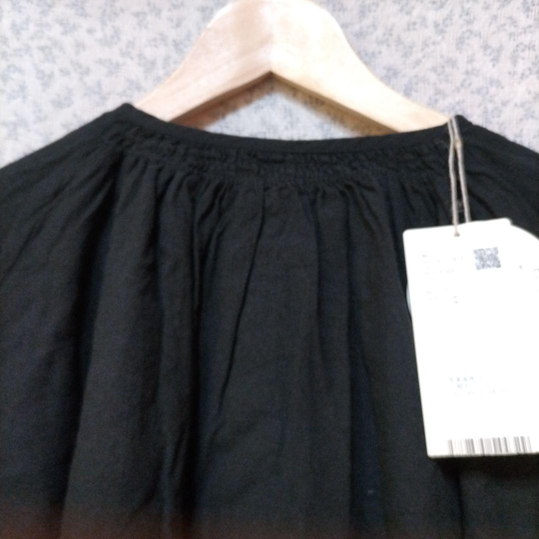 ネストローブ　リネン　長袖ワンピース