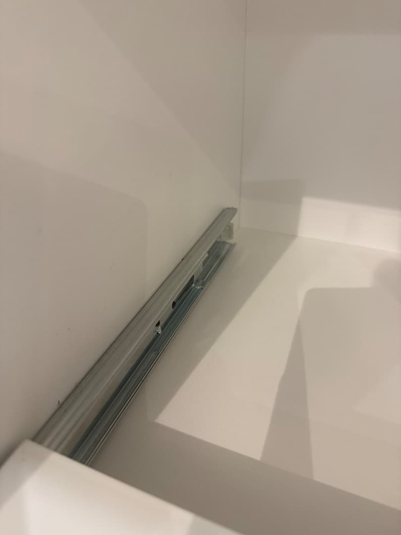 ニトリキッチンカウンター　食器棚　ホワイト