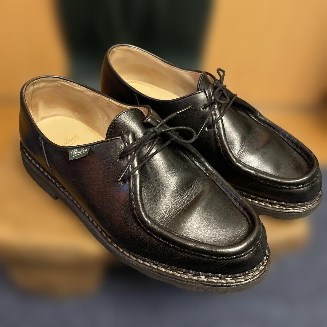 Paraboot パラブーツ ミカエル ブラックサイズ41 (25.5cm)