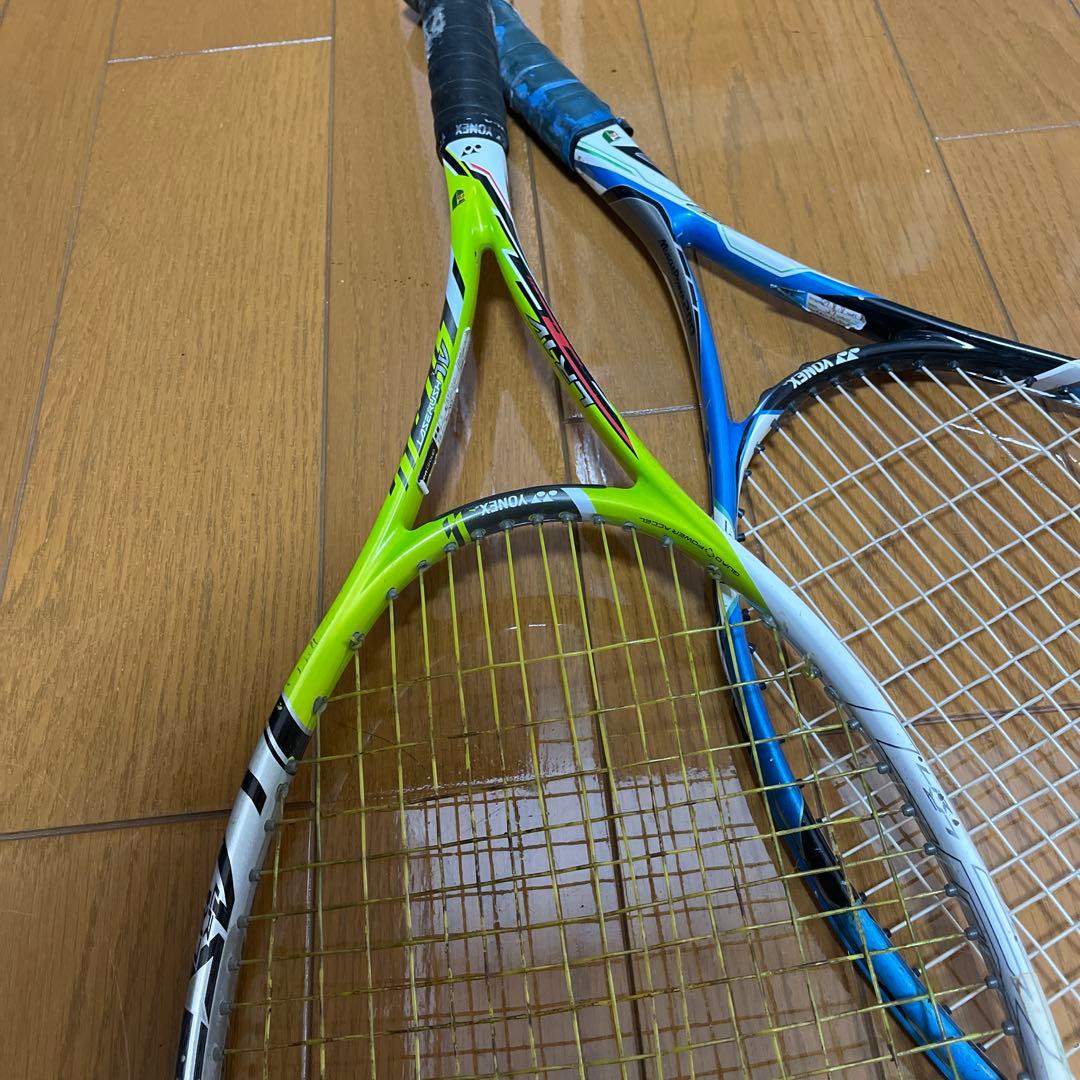 YONEXソフトテニスラケット3本セット