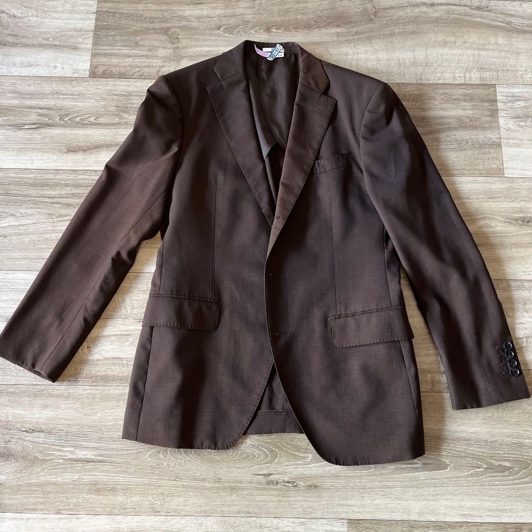 タイムセール　スーツセレクト　ブラウン スーツ LANIFICIO