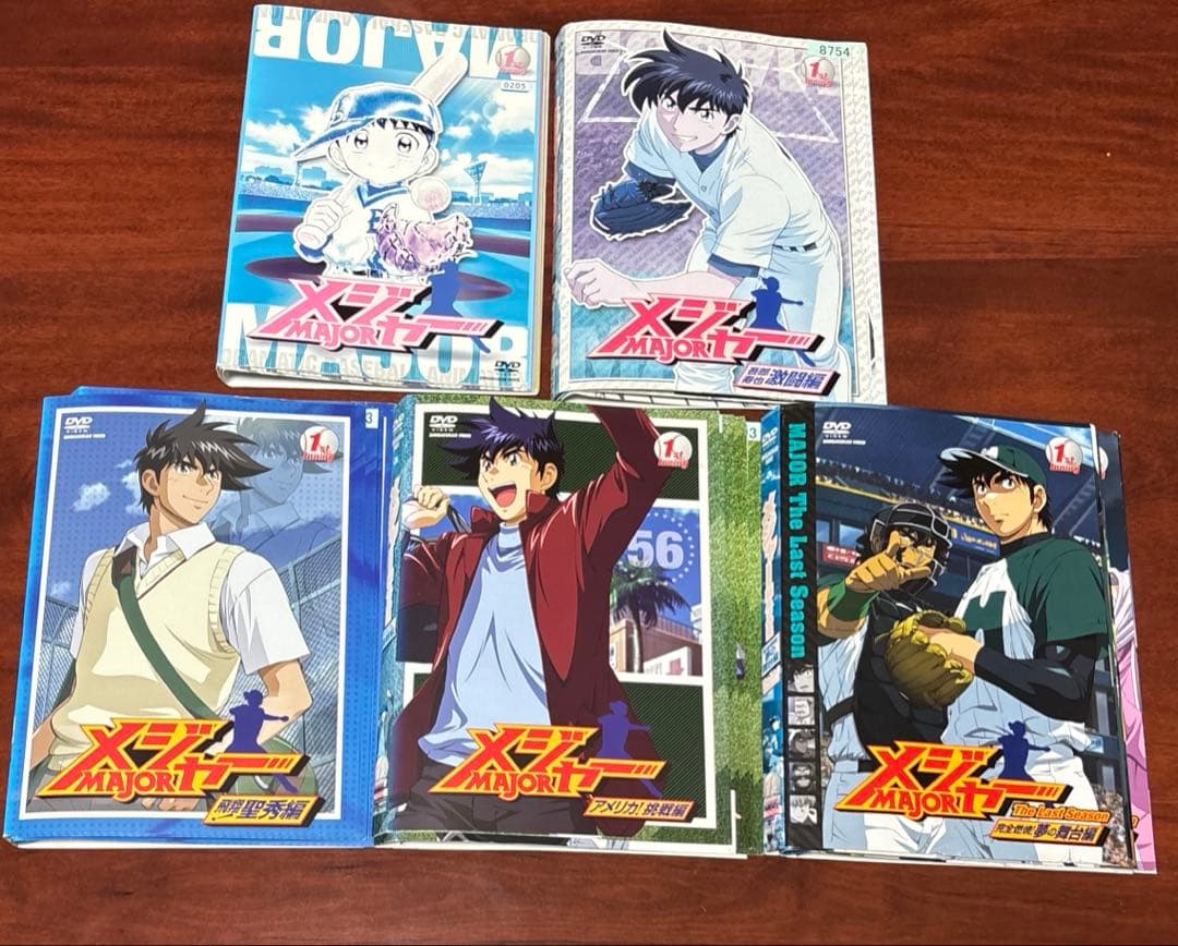 メジャー 1st,2nd,3rd,4th,6thシーズン 全巻完結セット dvd