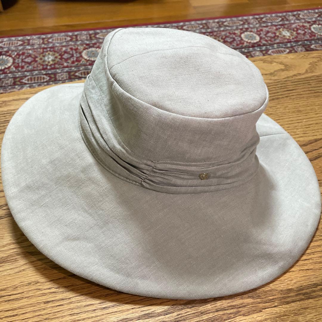 新品 ヘレンカミンスキー ハット リネン Anouska 麻100％