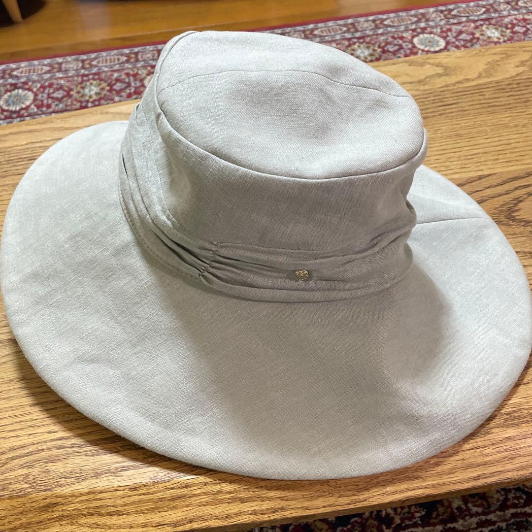 新品 ヘレンカミンスキー ハット リネン Anouska 麻100％