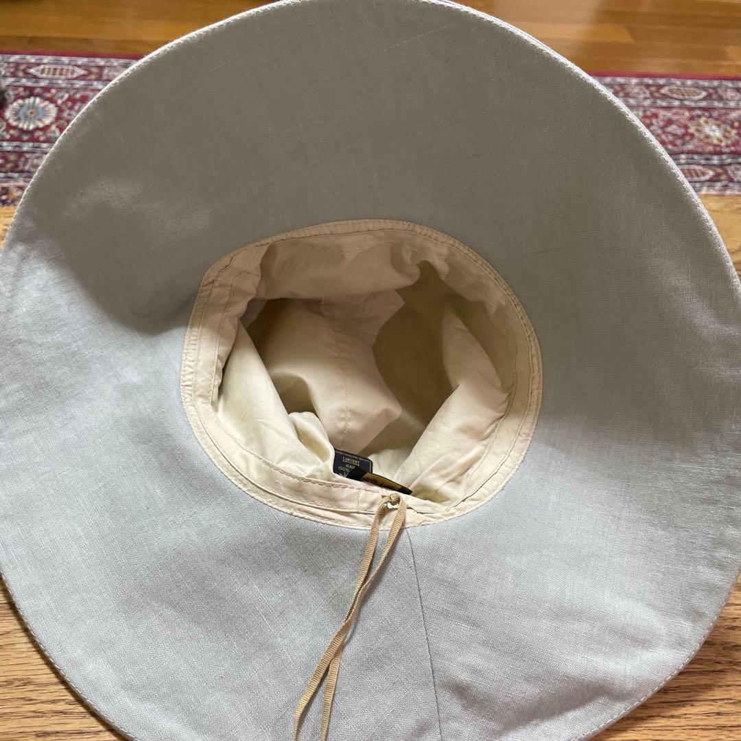 新品 ヘレンカミンスキー ハット リネン Anouska 麻100％