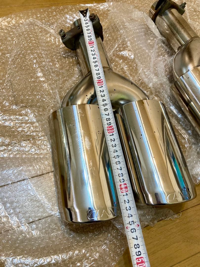 4本出し　マフラーカッター　デュアル　　　オーバル　マークx クラウンなど