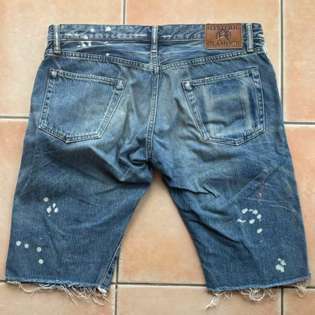 【超希少✨】HYSTERIC GLAMOUR スタッズデニムショーツ 34