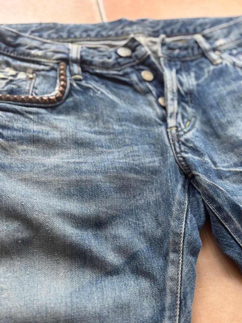 【超希少✨】HYSTERIC GLAMOUR スタッズデニムショーツ 34