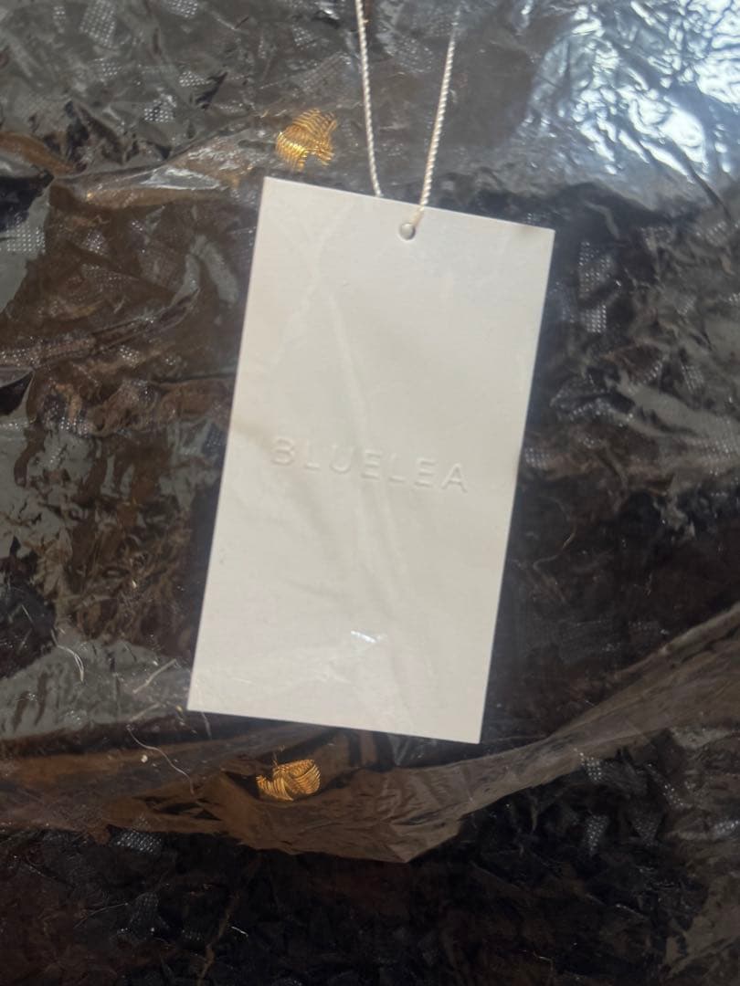 新品BLUELEA Tweedy cardigan jacket ブルレア