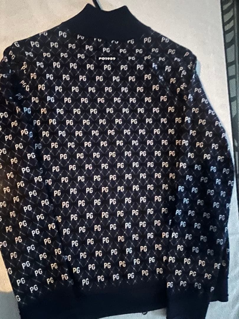 パーリーゲイツ　ジップアップニットブルゾン