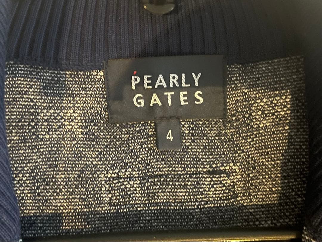 パーリーゲイツ　ジップアップニットブルゾン