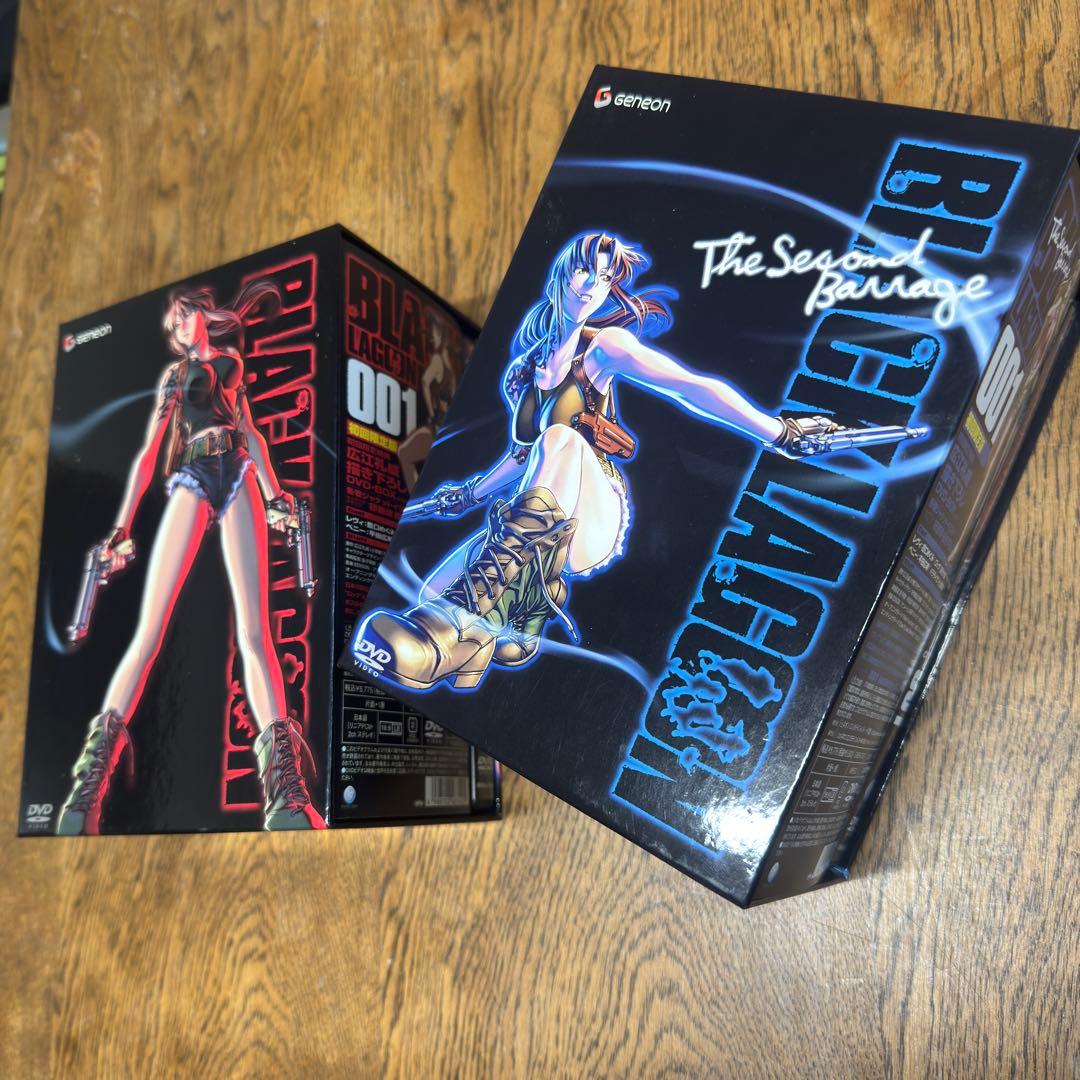 BLACK LAGOON 001 DVD ブラックラグーン　シーズン1&2