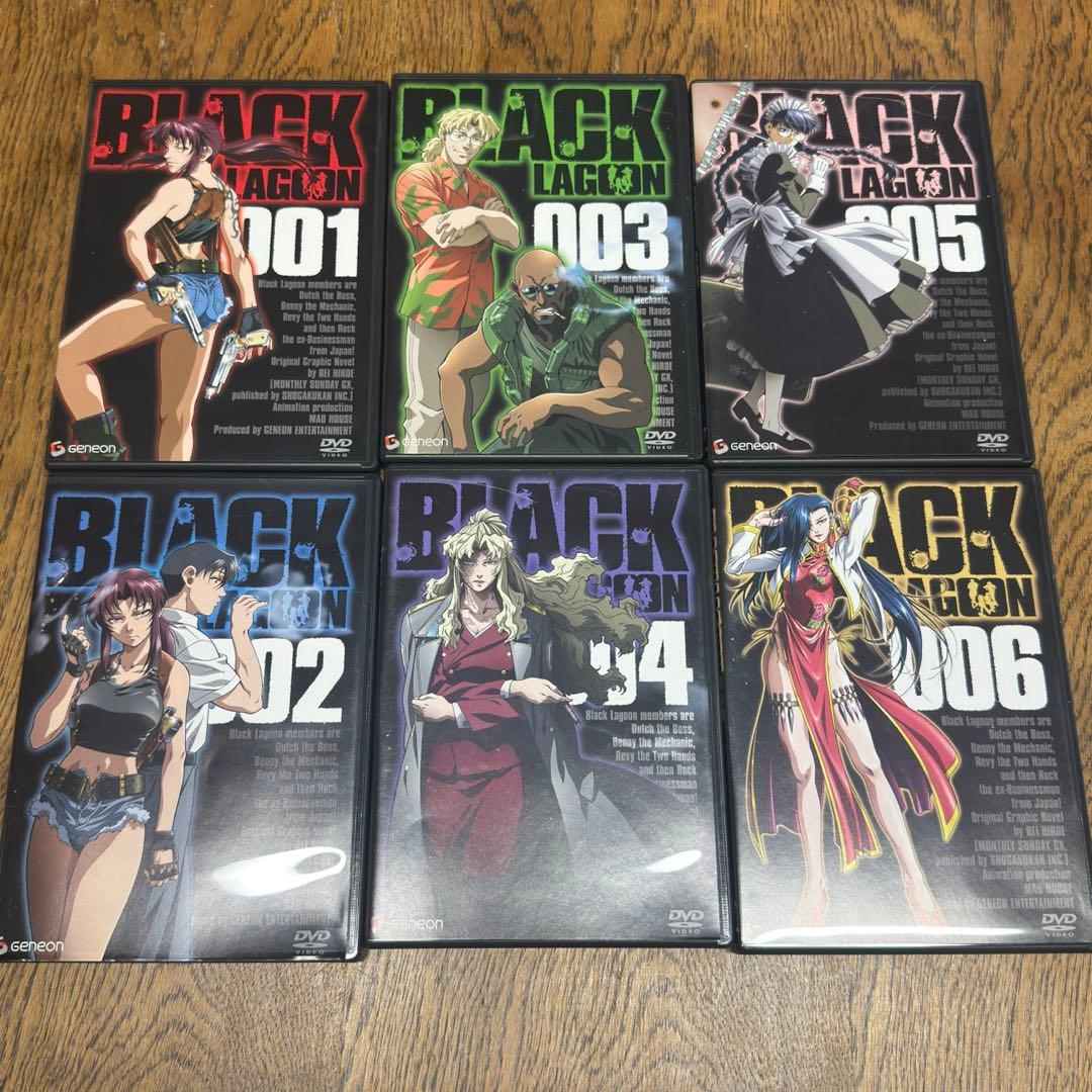 BLACK LAGOON 001 DVD ブラックラグーン　シーズン1&2