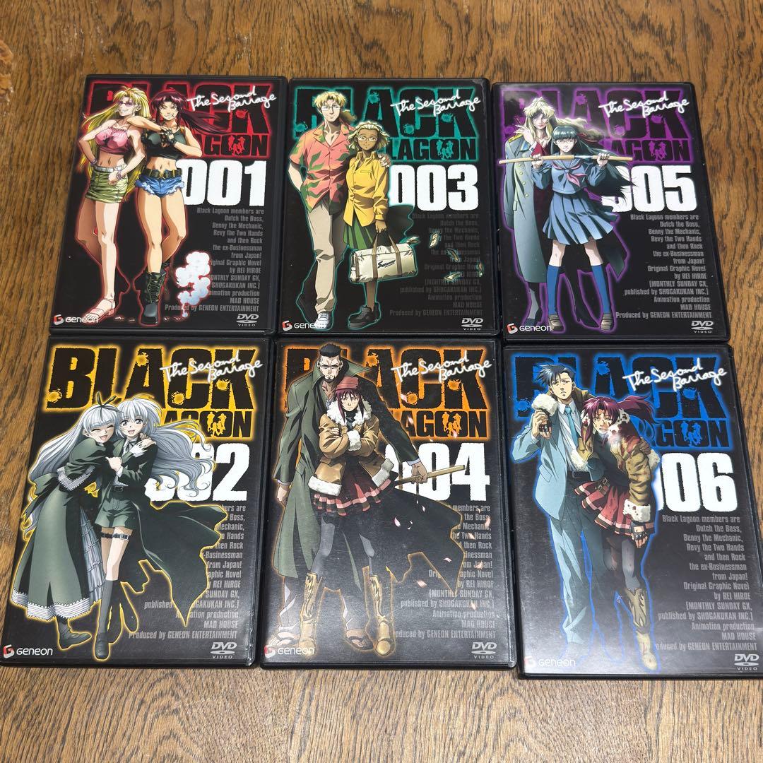 BLACK LAGOON 001 DVD ブラックラグーン　シーズン1&2