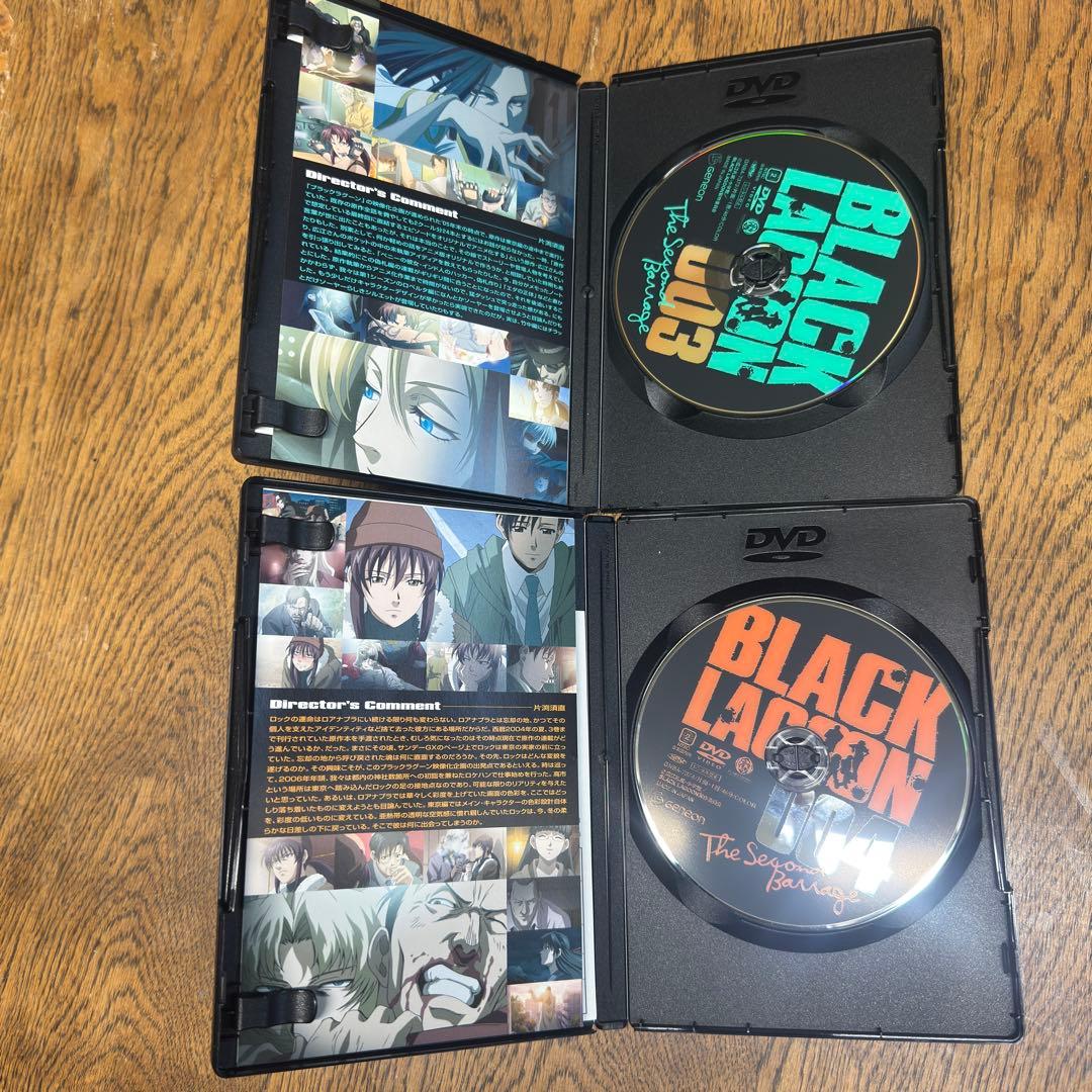 BLACK LAGOON 001 DVD ブラックラグーン　シーズン1&2