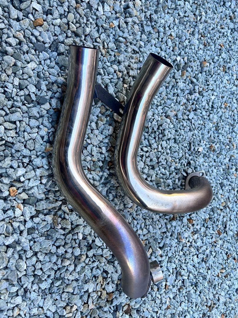 ドラッグスター400 ターンアウトマフラー　ガレージT&F