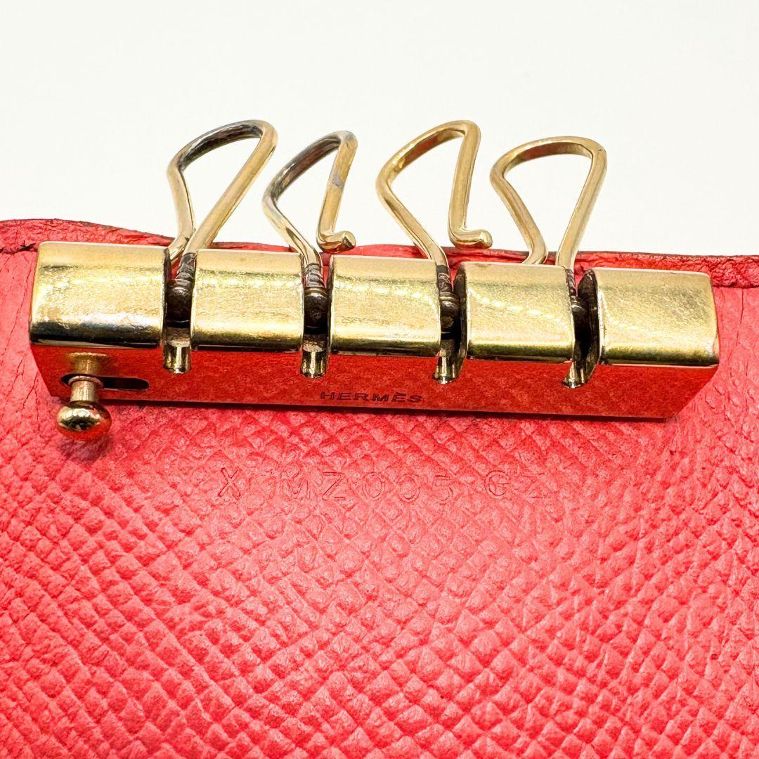 HERMES　エルメス　ベアン 4連キーケース