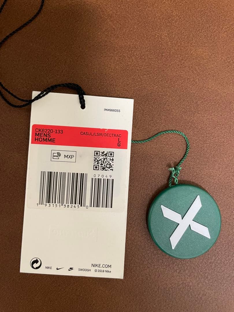 Nike Supreme ナイキ　シュプリーム　ホワイトレザーパンツ Lサイズ